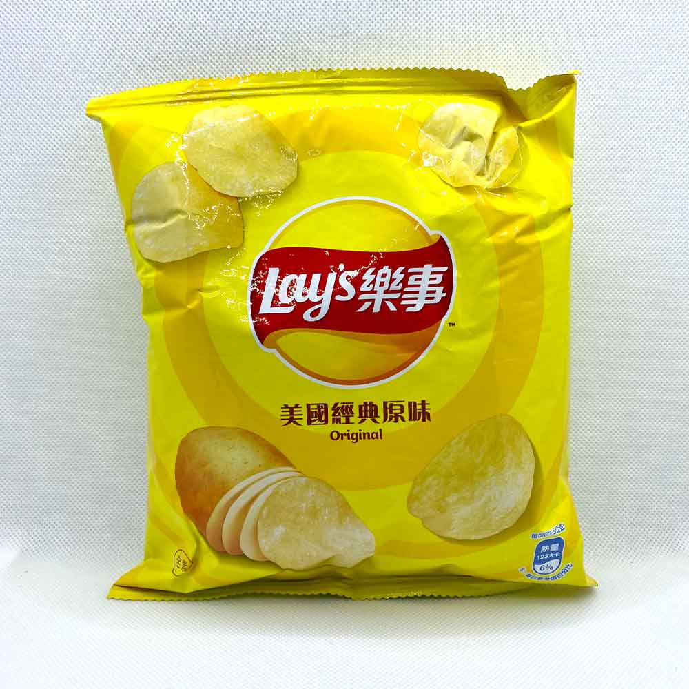 aqat.com Lay's Potato Chips Original Flavor - Lay's Chips de Pommes de Terre Saveur Originale - Taiwan